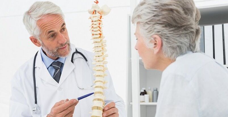 Appeal a specialist with osteochondosis signs